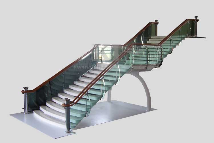 Grand Staircase of Large Passenger Ship