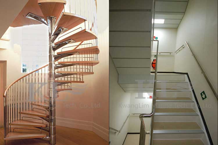 Various kinds of Staircases for Commercial Ships